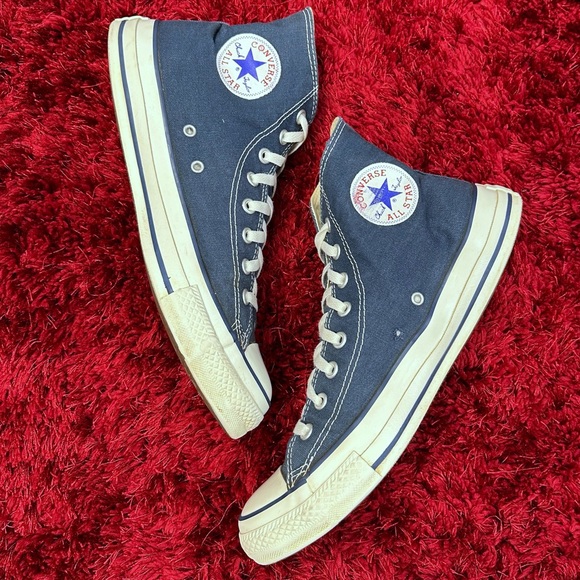 Converse Other - Converse Chuck Taylor All Stars Navy Blue Men’s 10.5 High Top Canvas